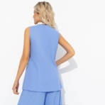 Льняная сказка (голубой). Состав: 65% лен, 35% п/э