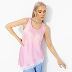 Следи за мной (розовый). Купить женский Топ оптом от производителя.