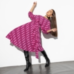 Платье Принцесса прекрасна (с поясом). Состав: 95% п/э, 5% эластан