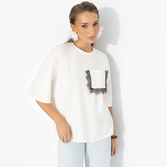 Футболка На стильной волне (белая) 