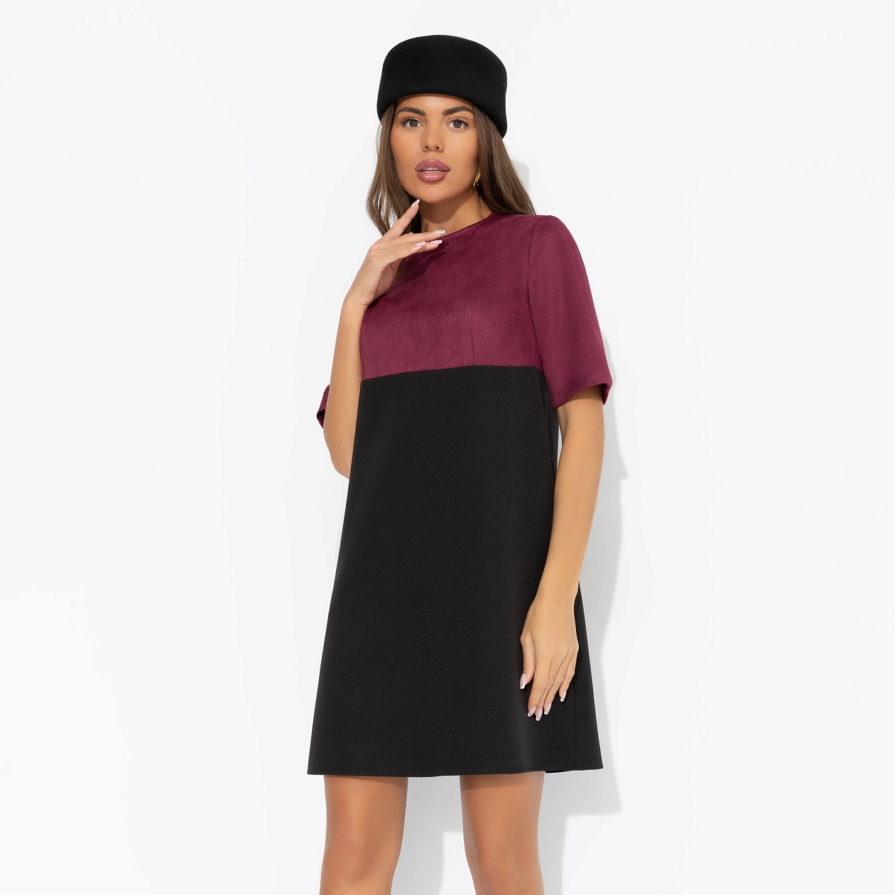 Платье Идеал красоты (фэшн). Состав: 60% п/э, 37% вискоза, 3% спандекс