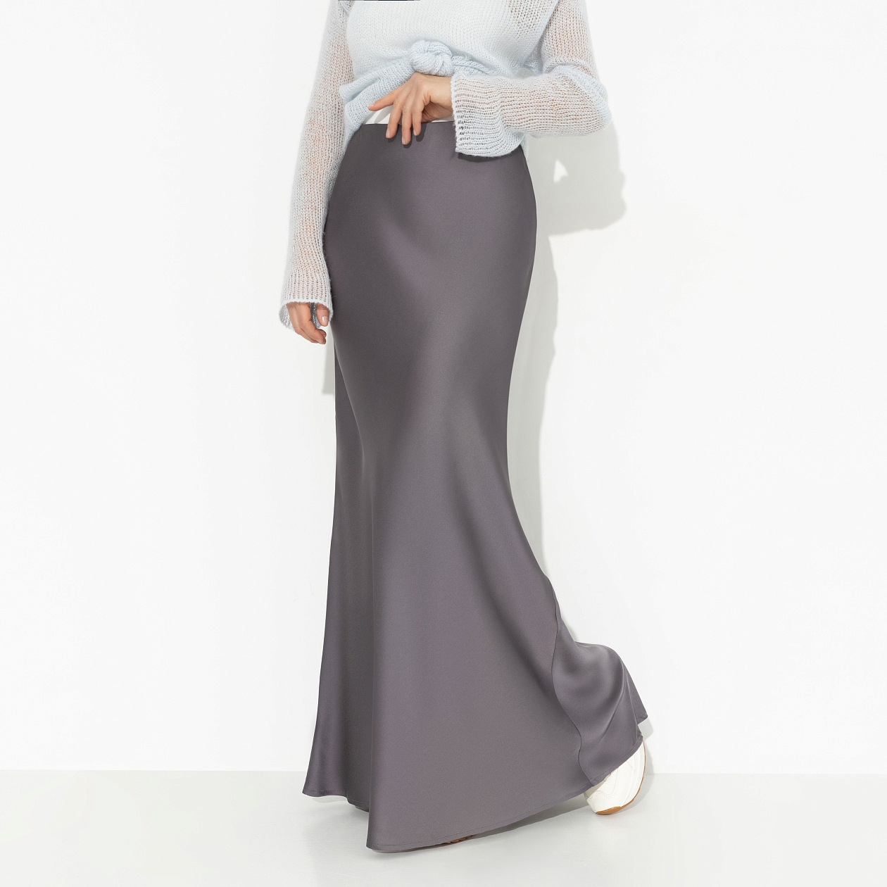 Мыслить иначе (gray). Купить женский Юбка оптом от производителя.