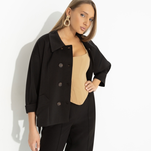 Жакет Безупречные манеры (черный) 