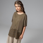 Футболка Стальной взгляд (эстетика). Состав: 50% вискоза, 25% п/э, 20% нейлон, 5% спандекс