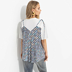 Блуза Легкий характер (стиль). Состав: 98% п/э, 2% спандекс