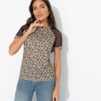 Футболка Талант перемен (animal). Состав: 65% п/э, 30% вискоза, 5% стрейч