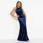 Платье с акцентной спинкой Без границ