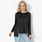 Свитшот с акцентными молниями Городской драйв