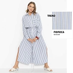 Платье-рубашка стильное В самое сердце (тренд)