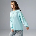 Свитшот со швами наружу Границы нежности (ветер желаний)