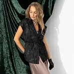 Жилет нарядный на подкладе Слишком модно (неповторимый)