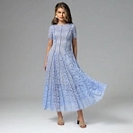 Платье с акцентными швами Сфотай меня немедленно (нежное)