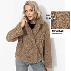 Полупальто с акцентным подкладом Слишком заметна (oversize, 42-48)