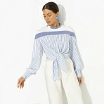 Свитшот комбинированный Всплеск эмоций (blue)