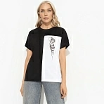 Футболка комбинированная Ты в деле (snake)