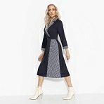 Платье с имитацией запаха Образ вне закона