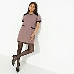 Платье из эластичной ткани За день до отпуска (beige)