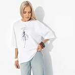 Футболка свободной посадки Мода-мания (фьюжн)