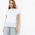 Футболка комбинированная Романтика с перчинкой