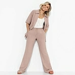 Брюки на резинке Оглушительный успех (капучино)