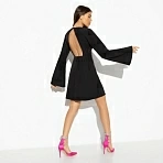 Платье с открытой спинкой Выходи за меня! (black)