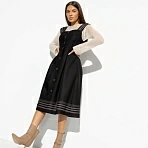 Сарафан из костюмной ткани В стиле Леди Ди (офис)