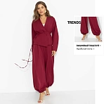 Брючный костюм для триумфа Стиль говорит (2 в 1, рубин)