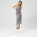 Юбка с пайетками на подкладе Сияние гламура (royal silver)