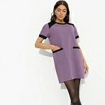 Платье мини За день до отпуска (lilac)