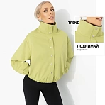 Ветровка с карманами Поцелуй ветра (оливка)
