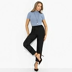 Брюки с карманами Модный инстинкт (чёрные)