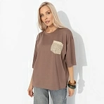 Футболка из вискозы Красиво живу