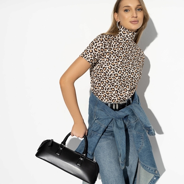 Водолазка Сила нежности (leopard print) 