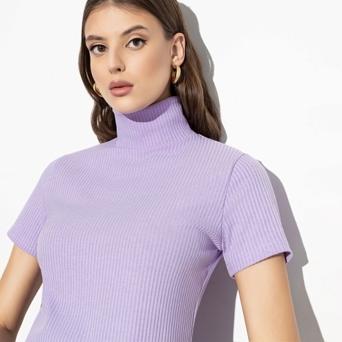 Водолазка Сила нежности (lilac) 
