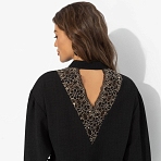 Невозможно оторваться (черная). Состав: 38% лен, 30% вискоза, 30% п/э, 2% спандекс