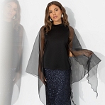 Блуза Незаменимая. Состав: 95% п/э, 5% эластан