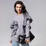 Лонгслив в стиле пэчворк Гардеробная магия