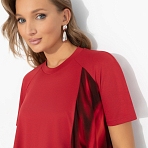 Футболка Я здесь главная. Состав: 75% п/э, 20% вискоза, 5% спандекс