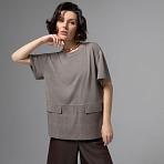 Футболка Стальной взгляд. Состав: 68% п/э, 30% вискоза, 2% спандекс