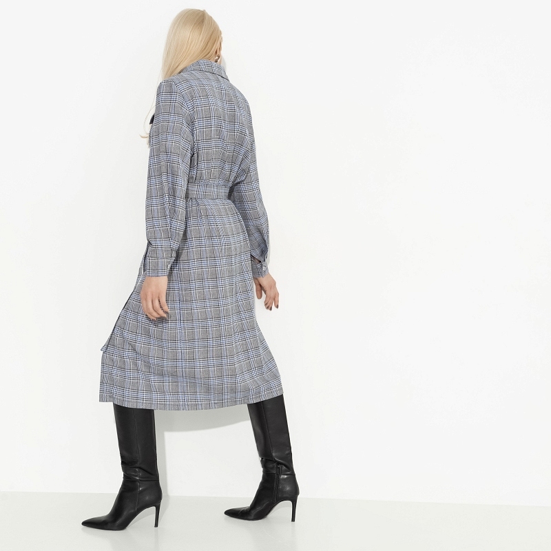 Платье-рубашка Голос из будущего. Состав: 60% вискоза, 40% п/э