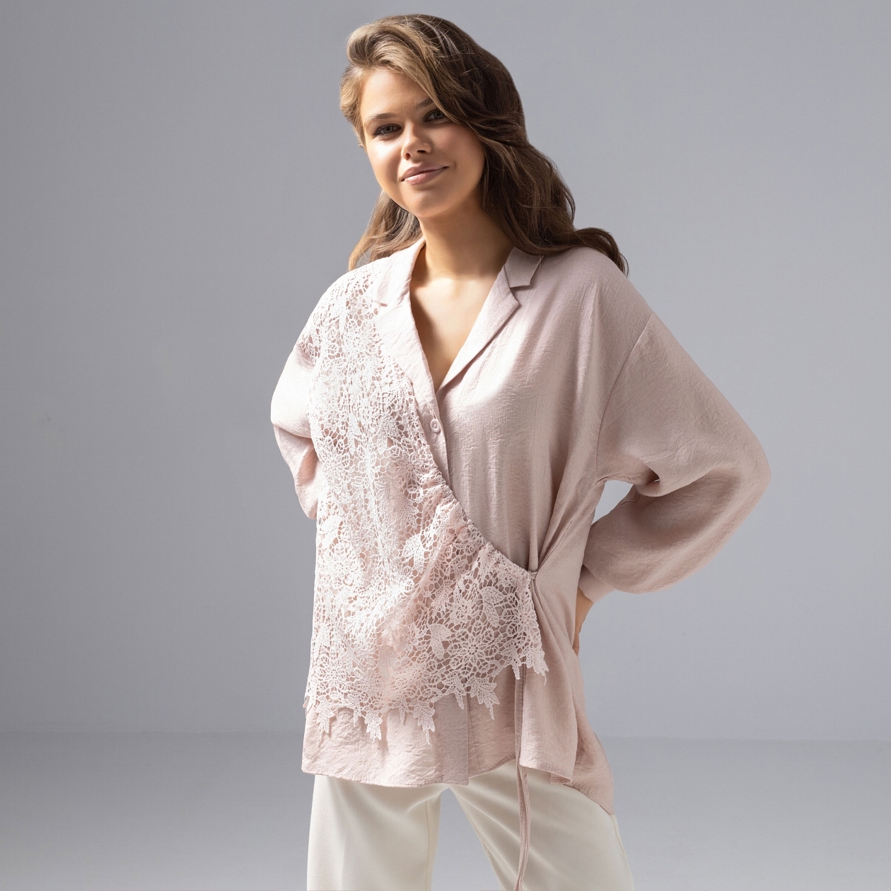 Нежный вздох. Состав: 50% вискоза, 32% хлопок, 18% нейлон