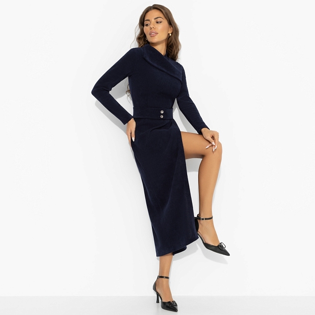 Платье Принимаю вызов (синее) 