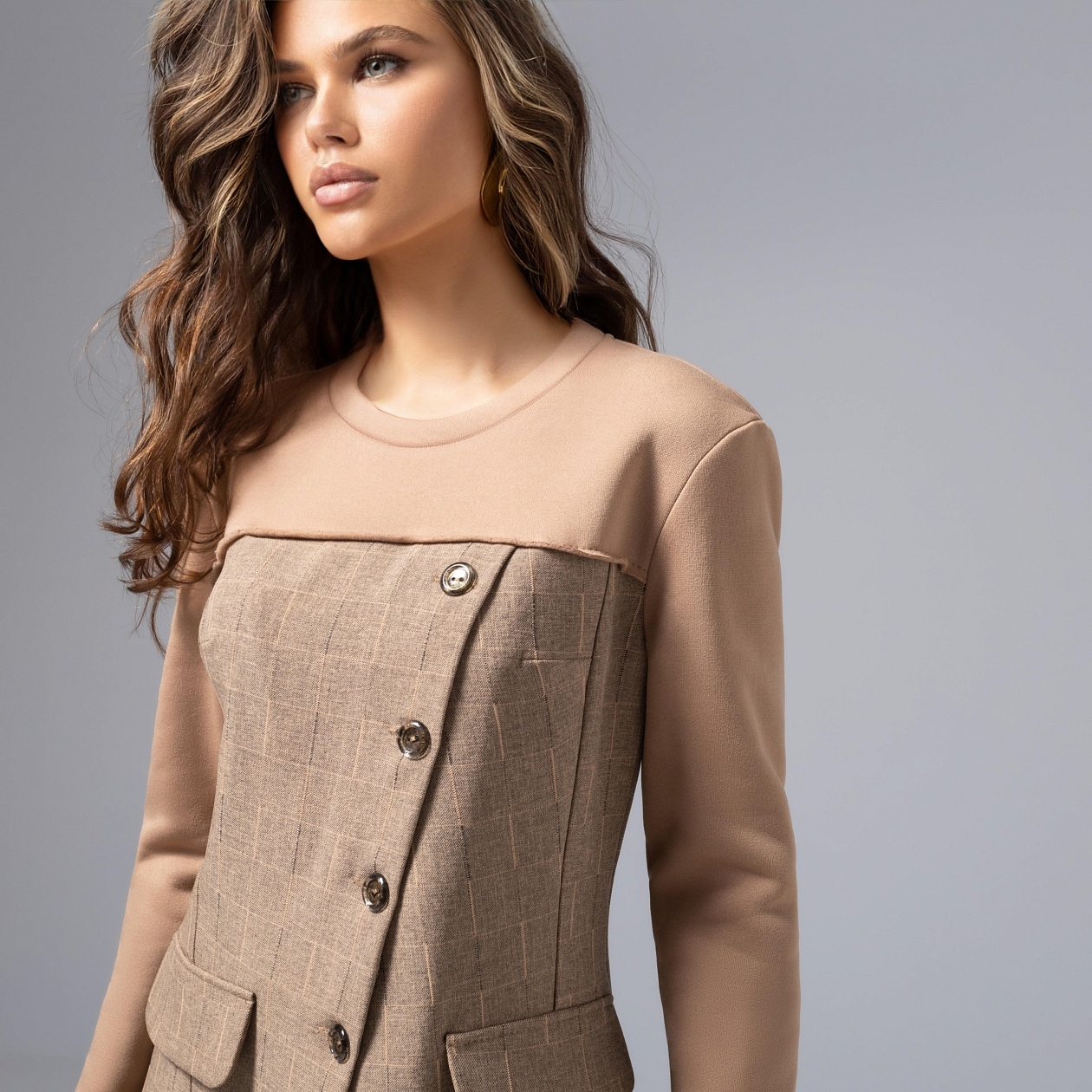 Вкус победы (мокка). Состав: 65% п/э, 30% вискоза, 5% спандекс