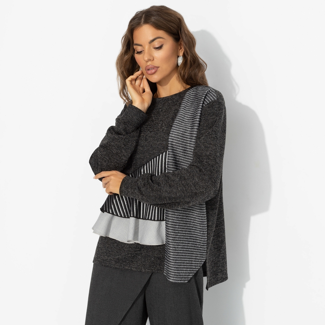 Выбираю себя (флекс). Состав: 65% п/э, 30% вискоза, 5% спандекс