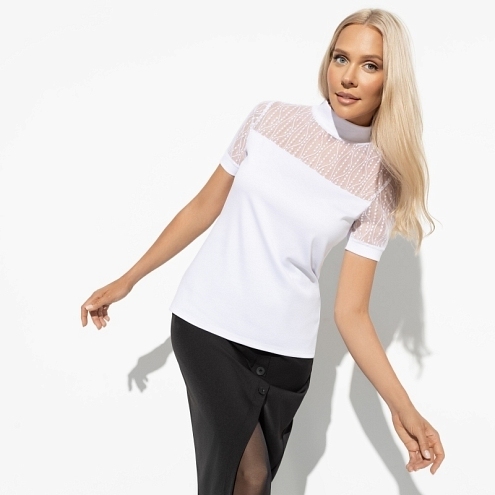 Водолазка С тобой вдвоём (white) 