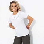 Ближе к себе (белая). Состав: 65% п/э, 30% вискоза, 5% стрейч