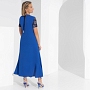 Платье Модный импульс (blue). Состав: 50% вискоза, 45% п/э, 5% спандекс