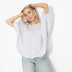 Блуза с акцентными рукавами Мой лучший выбор