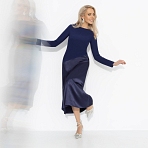 Платье Нежная утонченность (моя мудрость). Состав: 95% п/э, 5% эластан