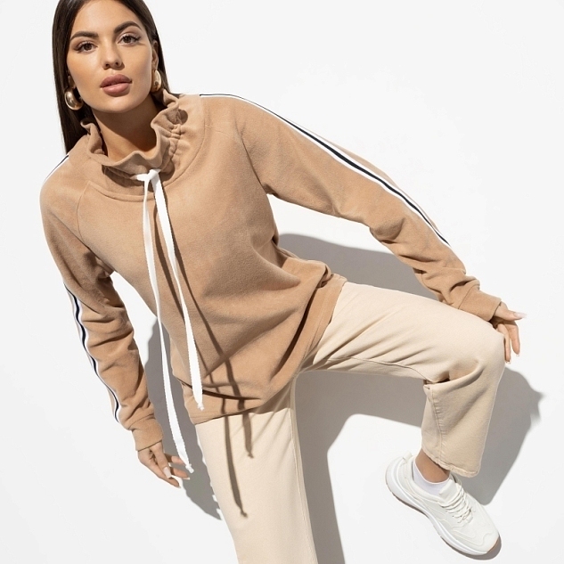 Туника Зарядись эмоциями (beige) 